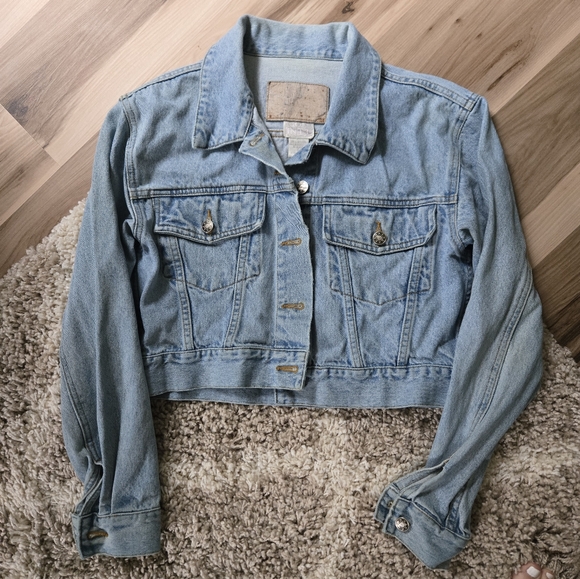 Moda International Vintage Denim Jacket Women's Size Small - Picture 5 of 5